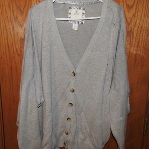 AERIE BUTTON UP CARDIGAN